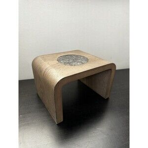 Lovesac Sactionals Drink Holder Coaster Weathered Ash *Flaws Scratches
